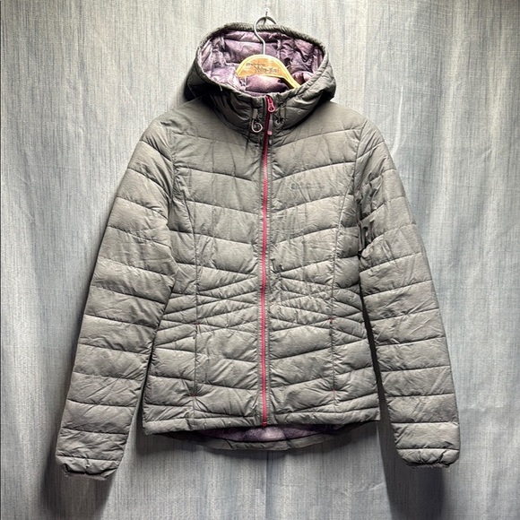 🚩 Mountain Warehouse Gray Women's puffer Jacket size 4 - Picture 1 of 10
